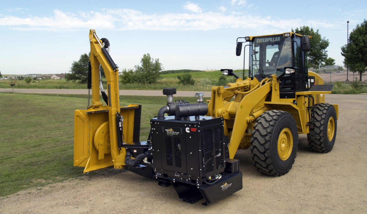 Tree cutter for tractor on sale front end loader